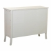 Credenza Alexandra House Living Grigio Vetro Legno di abete 37 x 84 x 110 cm