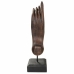 Decoratieve figuren Alexandra House Living Bruin Zwart Metaal Polyresin Hand 12 x 43 x 17 cm