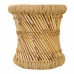 Set of stools Alexandra House Living Natural Bamboo Rope 38 x 38 x 38 cm 2 Pieces