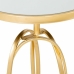 Sofabord Alexandra House Living Guld Glas Træ MDF 35 x 61 x 35 cm