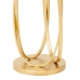 Side table Alexandra House Living Gold Glass MDF Wood 35 x 61 x 35 cm