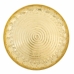 Dekorationsfad Alexandra House Living Guld nikkel 39 x 2 x 39 cm