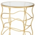 Tavolo aggiuntivo Alexandra House Living Oro Metallo 46 x 60 x 46 cm