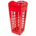 Suporte de guarda-chuva Alexandra House Living Vermelho 22 x 49 x 22 cm