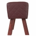 Stool Alexandra House Living PVC MDF Wood 30 x 47 x 36 cm