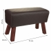 Stolička Alexandra House Living PVC Drevo MDF 30 x 47 x 72 cm