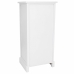 Caisson à Tiroirs Alexandra House Living Blanc Canne Bois de paulownia Bois MDF 29 x 75 x 35 cm