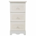 Nightstand Alexandra House Living White Cream 26 x 60 x 31 cm