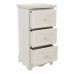 Nightstand Alexandra House Living White Cream 26 x 60 x 31 cm