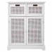 Mobilier pentru Hol Alexandra House Living Alb Baston Lemn de paulownia Lemn MDF 29 x 75 x 60 cm