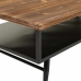 Hoofdtafel Alexandra House Living Bruin Grijs Metaal Mangohout 65 x 44 x 125 cm