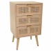 Comodino Alexandra House Living Naturale 71 x 36 x 42 cm