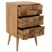 Cajonera Alexandra House Living Natural Madera de Paulonia 75 x 38 x 45 cm