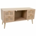 Gemakkelijk verplaatsbare meubels Alexandra House Living Natuurlijk Hout MDF 42 x 60 x 120 cm