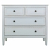 Chest of drawers Alexandra House Living White Fir wood MDF Wood 36 x 75 x 85 cm