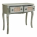 Hall Table with Drawers Alexandra House Living Grey Rattan Fir wood MDF Wood 33 x 77 x 90 cm