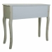 Hall Table with Drawers Alexandra House Living Grey Rattan Fir wood MDF Wood 33 x 77 x 90 cm