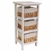 Nightstand Alexandra House Living White 25 x 57 x 25 cm