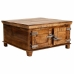 Hoofdtafel Alexandra House Living Bruin Hout 85 x 45 x 85 cm