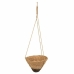 Mandenset Alexandra House Living Zwart Natuurlijk Natuurlijke Vezel 30 x 19 x 30 cm 22 x 14 x 22 cm 26 x 16 x 26 cm Om op te han