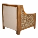 Armchair Alexandra House Living Beige 80 x 80 x 72 cm Upholstery