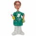 Dekorativ Figur Alexandra House Living Polyresin Tannllege 8 x 24 x 10 cm