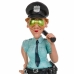 Decoratieve figuren Alexandra House Living Polyresin Politie 9 x 25 x 10 cm