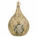 Kaarshouder Alexandra House Living Gouden Glas Ijzer 25 x 40 x 26 cm