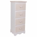 Caisson à Tiroirs Alexandra House Living Blanc Bois MDF 26 x 80 x 31 cm