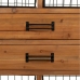 Chest of drawers Alexandra House Living Natural Wood Fir wood 34 x 114 x 70 cm