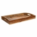 Vassoio Alexandra House Living Bianco Naturale Legno di mango 29 x 6 x 43 cm