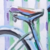 Pintura Alexandra House Living Bike lona Madeira de abeto 90 x 3 x 30 cm