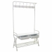 Hall Alexandra House Living White Iron 39 x 183 x 104 cm