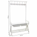 Hall de Entrada Alexandra House Living Branco Ferro 39 x 183 x 104 cm