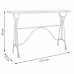 Meuble d'Entrée Alexandra House Living Blanc Fer 33 x 80 x 122 cm