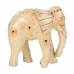 Decoratieve figuren Alexandra House Living Wit Mangohout Olifant 11 x 24 x 24 cm