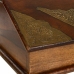 Jewelry box Alexandra House Living Dark brown Brass Mango wood 19 x 13 x 24 cm