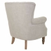 Armchair Alexandra House Living Light grey 59 x 87 x 73 cm