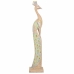 Okrasna Figura Alexandra House Living Juta Les Steklo Pav 106 x 15 x 22 cm