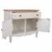 Mobilier pentru Hol Alexandra House Living Alb Sticlă Lemn de brad Lemn MDF 36 x 72 x 83 cm