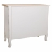 Hall de Entrada Alexandra House Living Branco Vidro Madeira de abeto Madeira MDF 36 x 72 x 83 cm