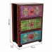 Caja-Joyero Alexandra House Living Pintura Madera MDF 11 x 28 x 19 cm 3 cajones