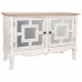 Mobilier pentru Hol Alexandra House Living Alb Sticlă Lemn de brad Lemn MDF 36 x 56 x 83 cm