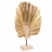 Maschera Alexandra House Living Naturale Legno Vetro Alghe marine 53 x 13 x 30 cm