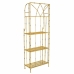 Shelves Alexandra House Living Yellow Ironwork 28 x 160 x 60 cm