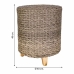 Hocker Alexandra House Living Grau Holz Synthetischer Rattan 40 x 48 x 40 cm