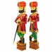 Decoratieve figuren Alexandra House Living Mangohout Etnisch 20 x 90 x 31 cm 2 Onderdelen