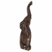 Decoratieve figuren Alexandra House Living Lichtbruin Hout Olifant 6 x 50 x 14 cm