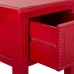 Tavolo aggiuntivo Alexandra House Living Rosso 33 x 78 x 33 cm