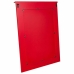 Espejo de pared Alexandra House Living Rojo 3 x 90 x 70 cm Rectangular